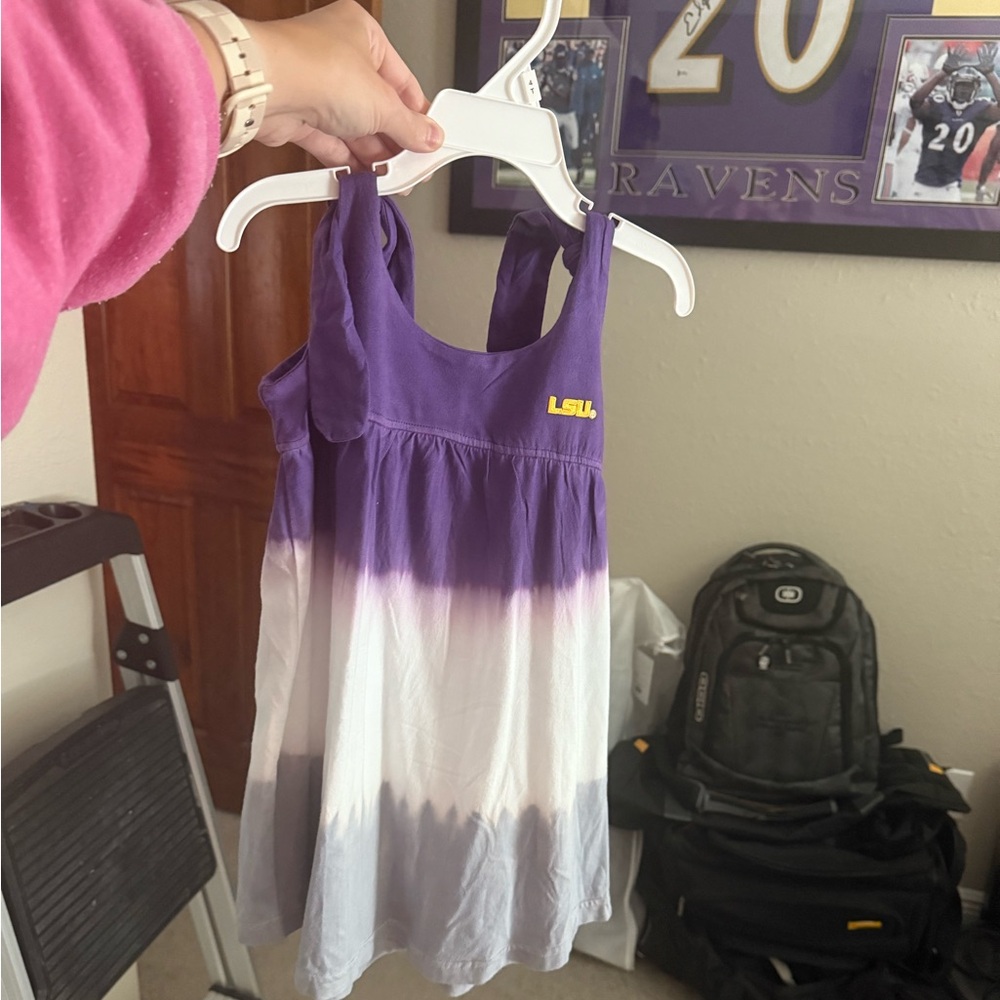 Toddler LSU sundress new without tags